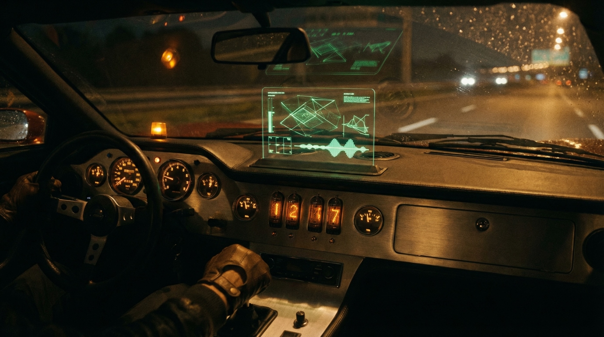 AI monitoring dashboard with real-time diagnostics